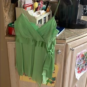 Banana republic green top beautiful!!!